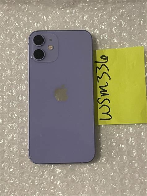 Apple Iphone 12 Mini T Mobile Purple 128Gb A2176 Lyhb54370 Swappa Apple Iphone 12 Mini T Mobile Purple 128Gb A2176 Lyhb54370 Swappa