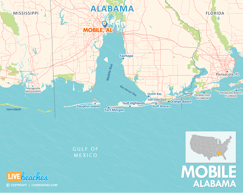 5 Mobile Alabama Beaches