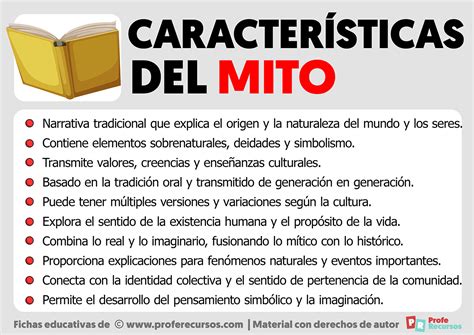 Caracter Sticas Del Mito Caracter Sticas Del Mito