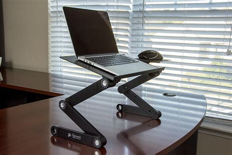Executive Office Solutions Portable Adjustable Aluminum Laptop Stand Review Executive Office Solutions Portable Adjustable Aluminum Laptop Stand Review