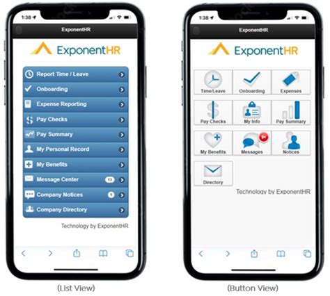 5 Tips ExponentHR Mobile App 5 Tips ExponentHR Mobile App