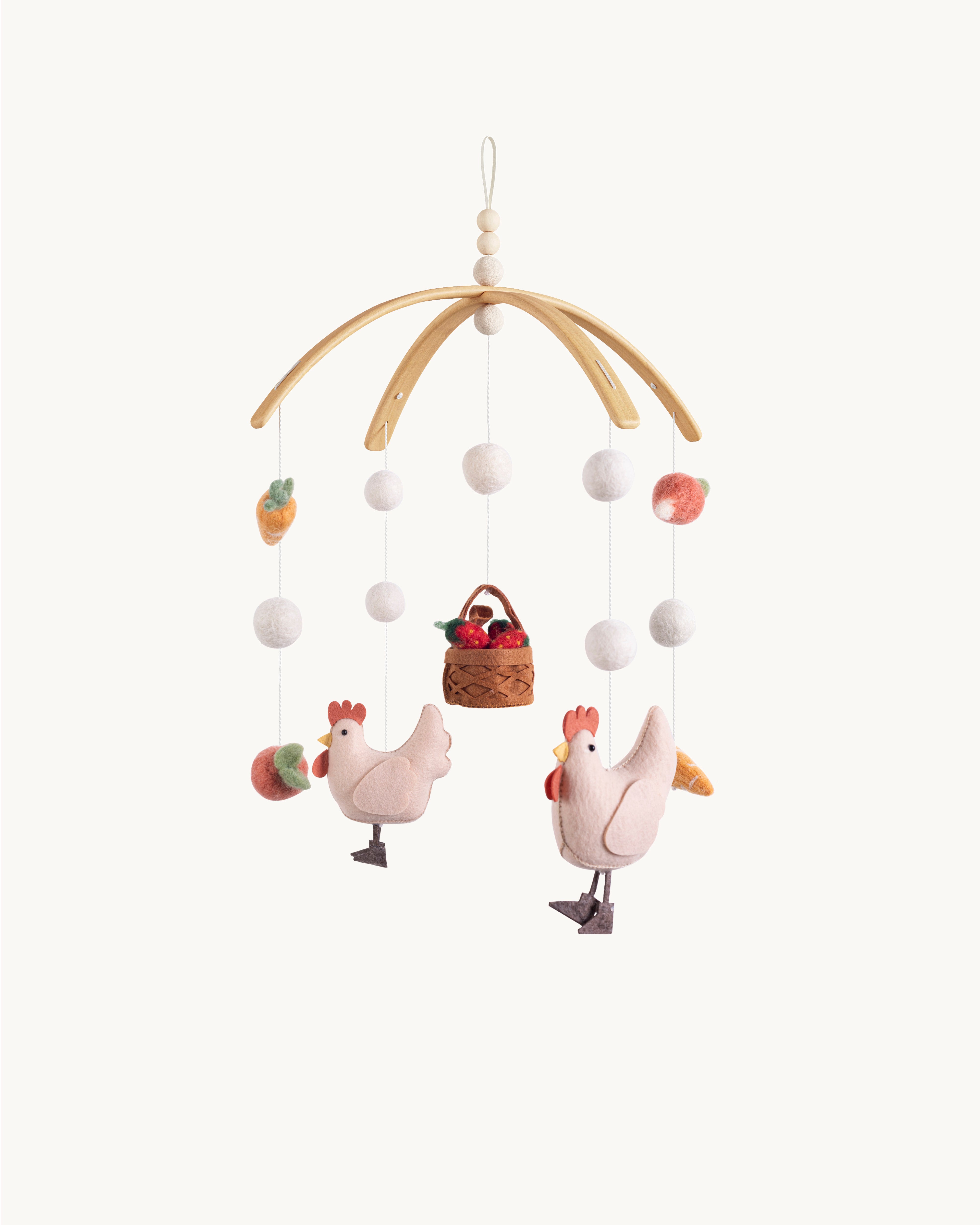 Friendly Farm Crib Mobile Nestig Friendly Farm Crib Mobile Nestig