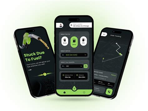 Fuel Delivery Mobile App Dashboard Behance Fuel Delivery Mobile App Dashboard Behance