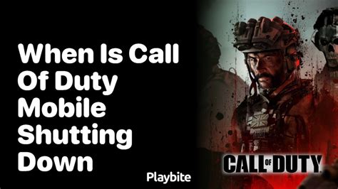 Is Call Of Duty Mobile Shutting Down Anytime Soon Playbite Is Call Of Duty Mobile Shutting Down Anytime Soon Playbite
