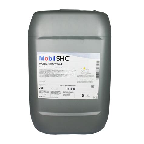 Mobil Shc 634 High Performance Gear Bearing Oil Iso Vg 460 20L Mobil Shc 634 High Performance Gear Bearing Oil Iso Vg 460 20L