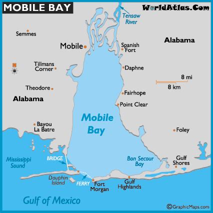 5 Mobile Bay Maps