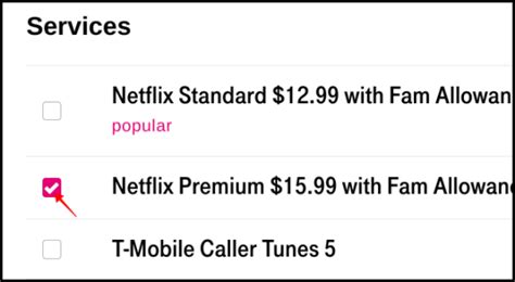 Netflix Free with T Mobile Plan