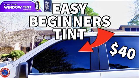 No Glue Window Tint For Beginners Easy Simple Installation Static No Glue Window Tint For Beginners Easy Simple Installation Static