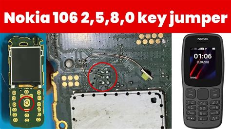 Nokia 106 Ta 1114 2 5 8 0 Keypad Not Working Jumper Ways Solution Fixed By Anjumrepairing Nokia 106 Ta 1114 2 5 8 0 Keypad Not Working Jumper Ways Solution Fixed By Anjumrepairing