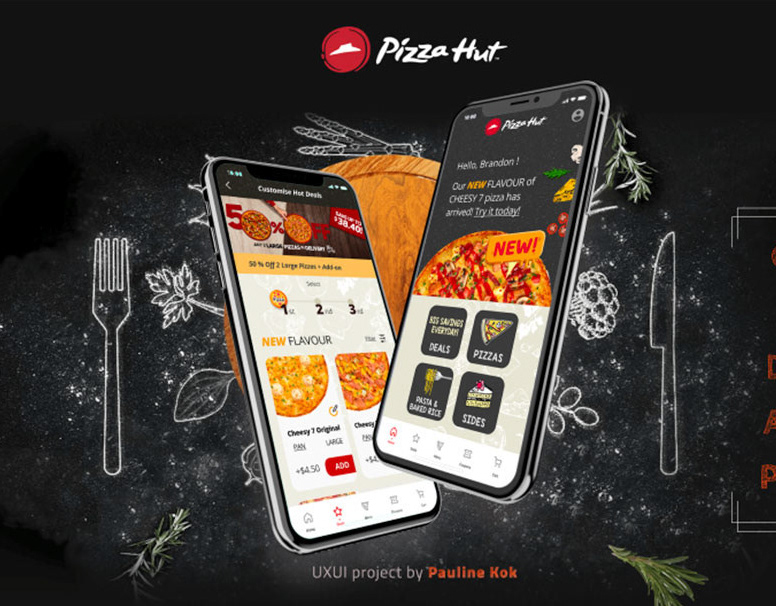 Pizza Hut Mobile App Uxui Re Designed Behance Pizza Hut Mobile App Uxui Re Designed Behance