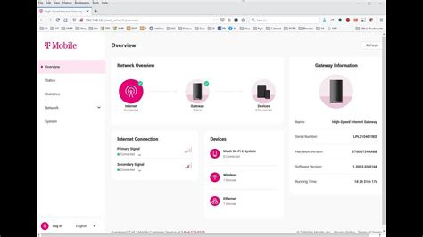 T Mobile Home Internet Web Interface Overview Youtube T Mobile Home Internet Web Interface Overview Youtube