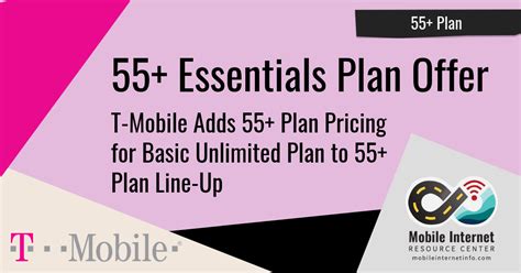 T Mobile Introduces Essentials Unlimited 55 Plan Offering 3 Tiers Of T Mobile Introduces Essentials Unlimited 55 Plan Offering 3 Tiers Of