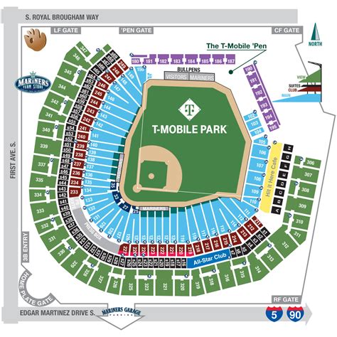 T Mobile Park Seat Views Guide