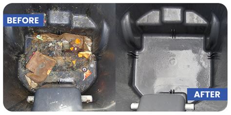 Trash Can Cleaning Before And After Images Trash Can Cleaning Before And After Images
