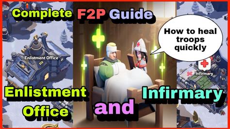 Ultimate Guide On Enlistment Office And Infirmary Whiteout Survival Ultimate Guide On Enlistment Office And Infirmary Whiteout Survival