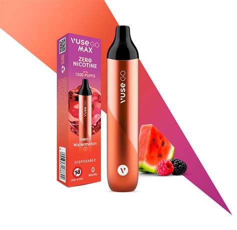 Vuse Go Max Berry Watermelon Disposable Vape Vuse Vuse Go Max Berry Watermelon Disposable Vape Vuse