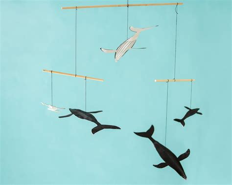 Whale Mobile For Baby Entertainment