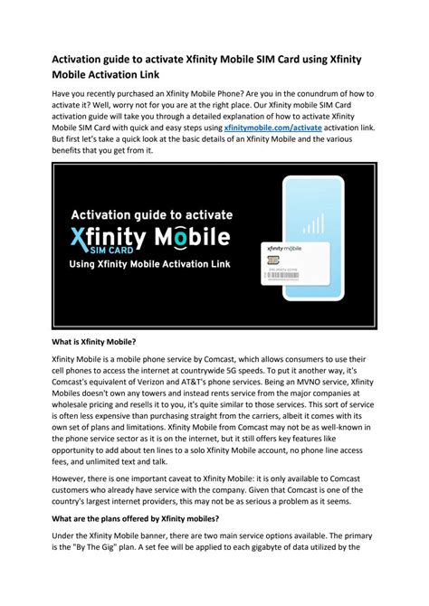 5 Ways Reset Xfinity Mobile